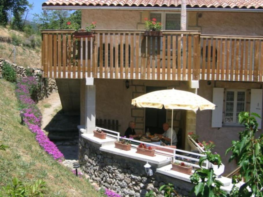 Gite Elisa Vals-les-Bains Exteriör bild